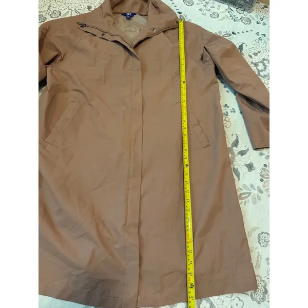 JoyLab Target Pink Water Resistant Trench Rain Jacket Coat Women's Size XXL - Image 4