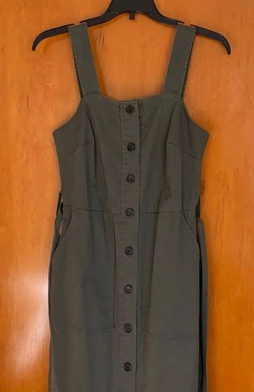 Olive Midi Dress - Image 3