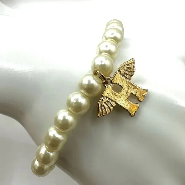 Faux pearl H monogram bracelet - Image 2