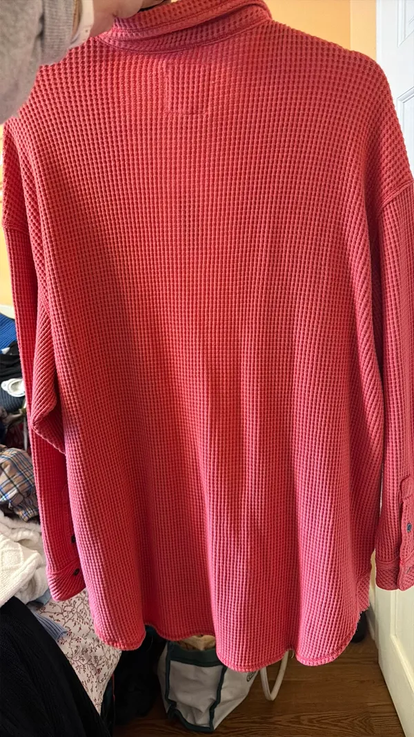 Aerie Waffle Knit Top Long Sleeve - Image 4