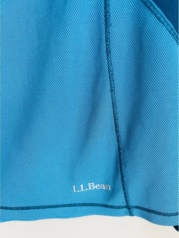 LL Bean Mid Weight Pullover Long Sleeve Crewneck Top XL Blue Base Layer - Image 7