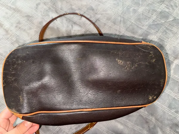 Dooney & Bourke Florentine Kristen Black Leather Shoulder Tote Bag - Image 7