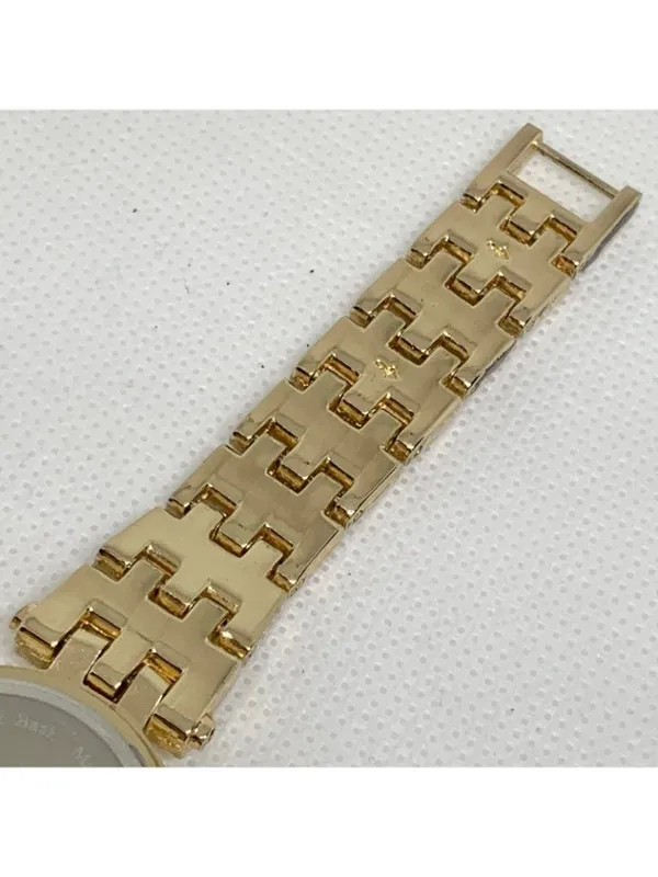 Charter club gold tone women watch 28mm rhinestones quartz up to 7.5” running - Image 6