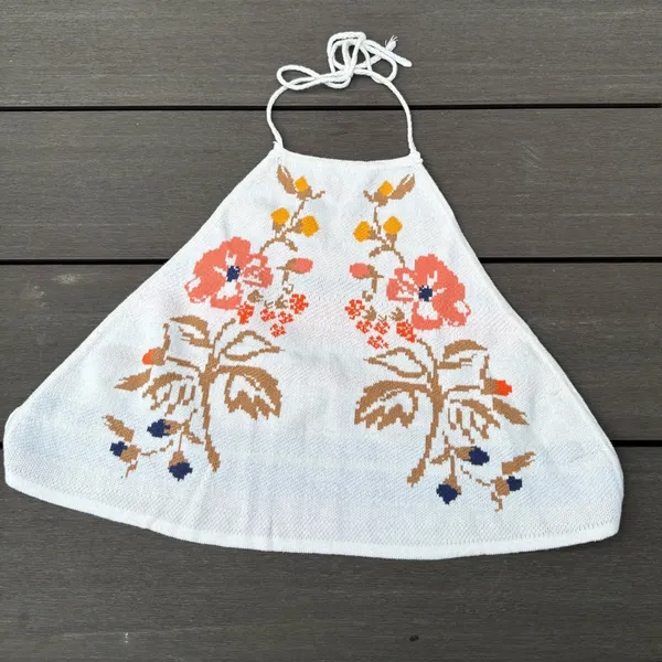 Urban Outfitters Triangle Knit Halter Top - Image 6