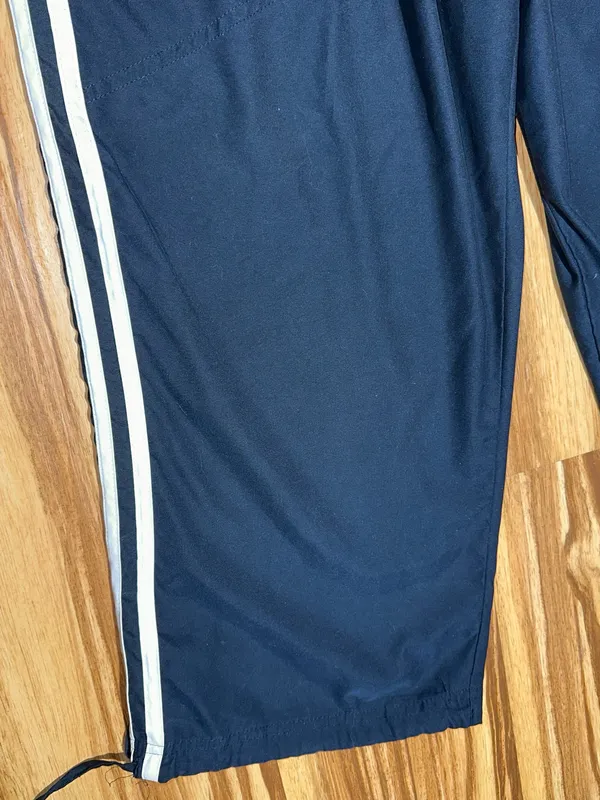 Navy Blue Adidas Thin Sweatpants Size XL - Image 5