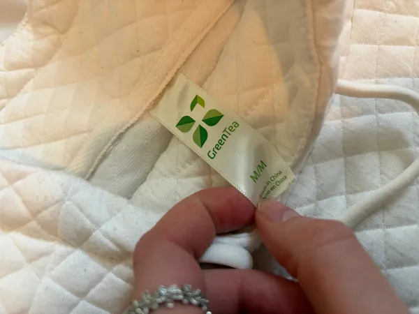 Green tea white hoodie - Image 5