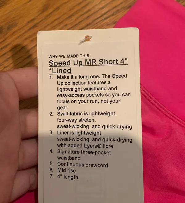 Lululemon Speed Short - Image 4