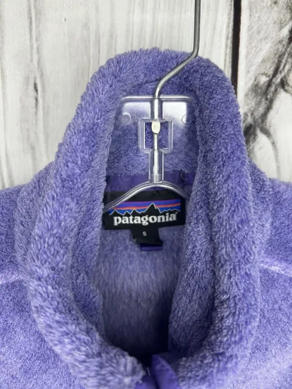 Patagonia Vest Womens Sz Small Re-tool Polartec Fleece Purple Hiking Gorp - Image 3