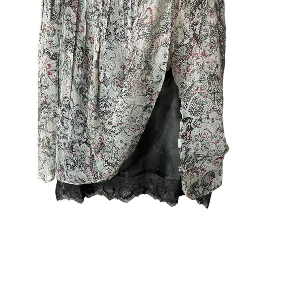 Tahari‎ 100% Silk Floral Skirt Womens Size 6 - Image 4