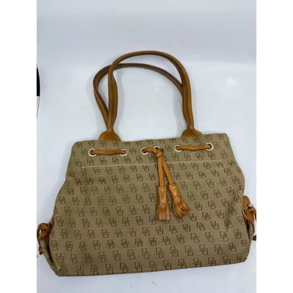 DOONEY & BOURKE Tan Brown Mini Bag - Image 3