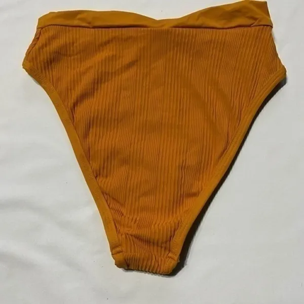 L*Space NWT‎ French Cut Swim Briefs Size Medium Color Mandarin - Image 8