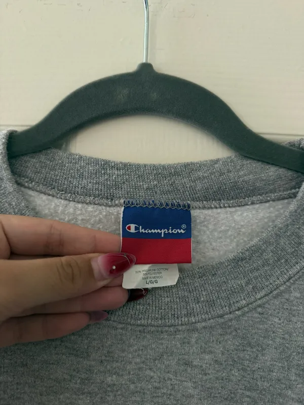 Champion FritoLay Embroidered Grey Crewneck - Image 4