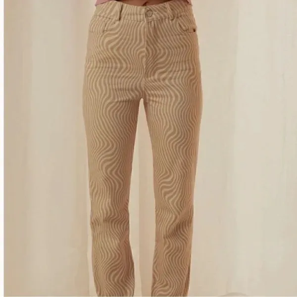 Peppermayo Electric Avenue Pants Neutral Wave Nwt 2 - Image 2