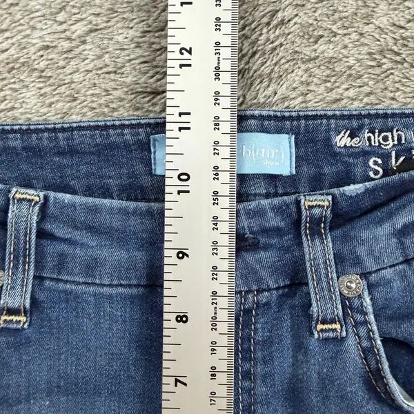 7 For All Mankind The High Waist Skinny Ankle Women's 27 - Image 5