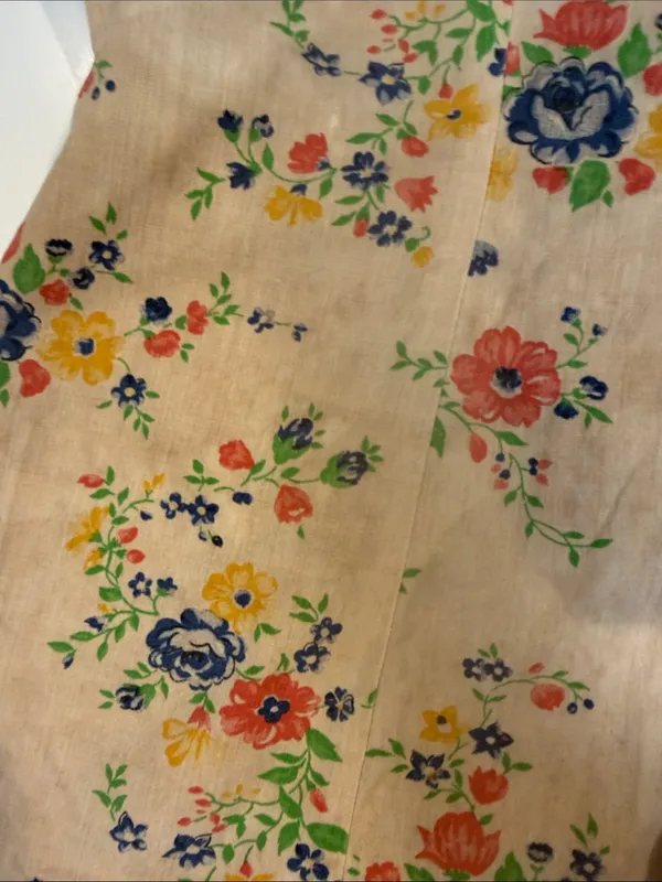 Vintage 1970s Womens Wrangler Floral Western Shirt M Flaws - Image 14