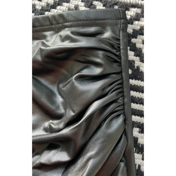 SheIn Bae High Waist Ruched Wrao Hem Skirt NWT! - Image 12