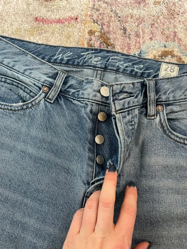 Free People Mid ride Jeans - Image 5