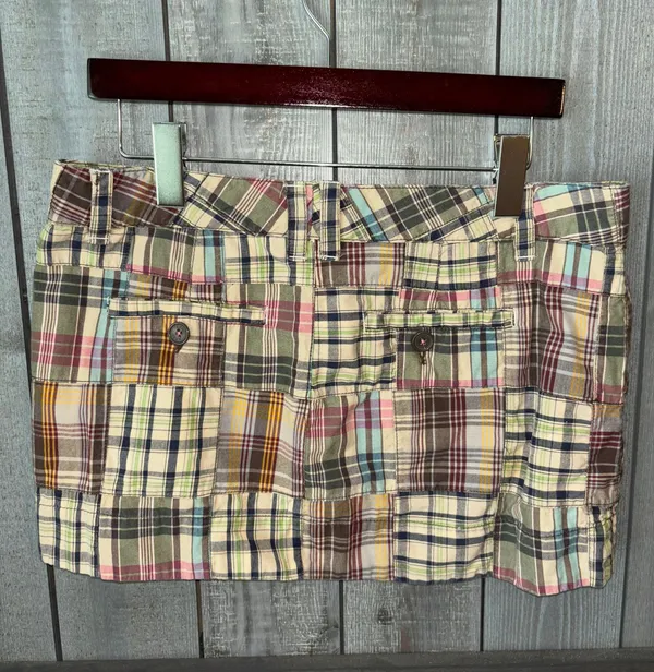 Plaid Mini Skirt - Image 2