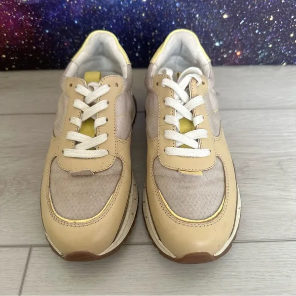 Madewell‎ Kickoff Trainers White Gray Suede Canvas Sneakers Women’s Sz 5 MWL - Image 2