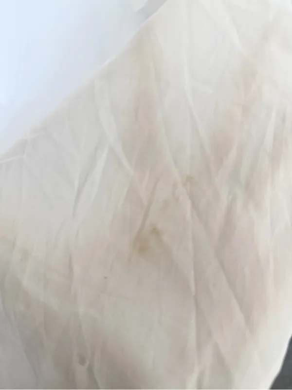 NWT Zara White Button Down Shirt Dress size Medium *PLEASE READ* - Image 3