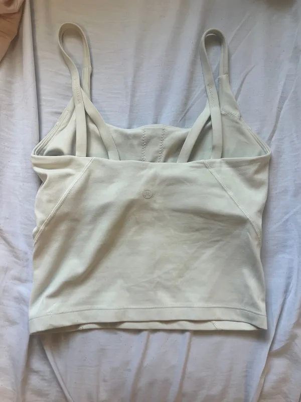 Lululemon Strappy Nulu Shelf Tank - Image 3