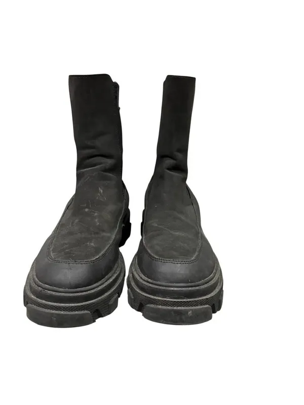 Only Black Chunky Ankle Boots Size 39 - Image 2