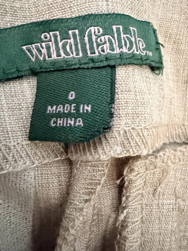 Wild Fable Tan Wide Leg Pants NWT - Image 4