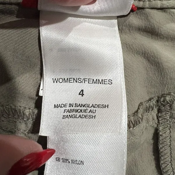 The North Face Size 4 Horizen Capri Pant Dune Beige Nylon‎ Straight Leg Women's - Image 9