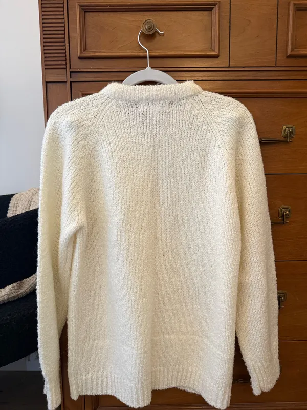 Vintage Sweater White - Image 2