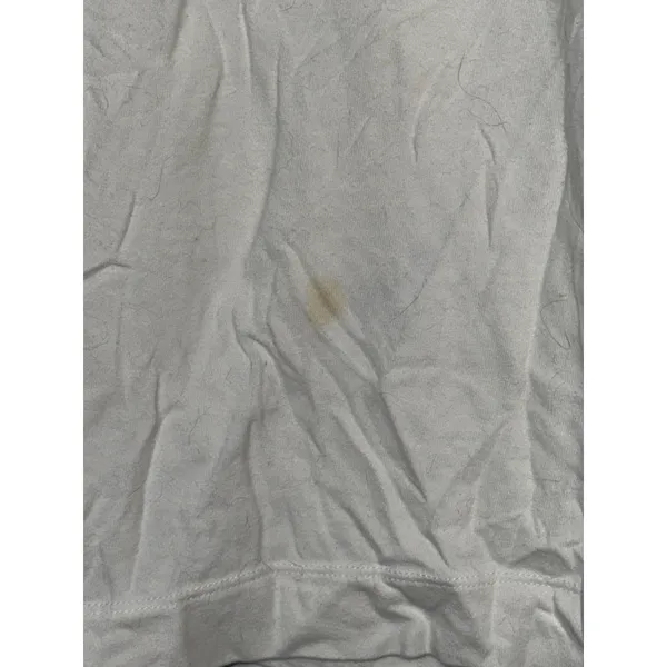 Abercrombie & Fitch Soft AF Essentials White Cotton Short Sleeve Crop Top Size S - Image 5