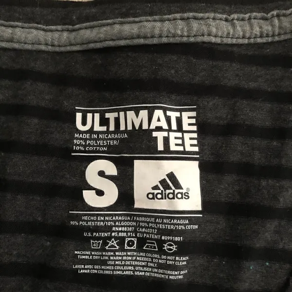 Adidas shirt women size small - Image 3