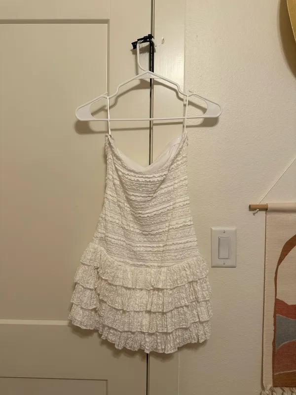 Hazel and Olive Mini Dress White - Image 5