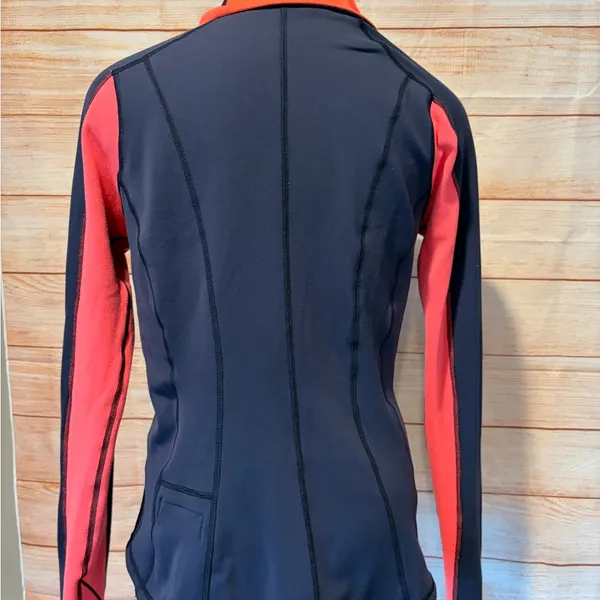Lululemon Athletica Black and Red Jacket - Image 2