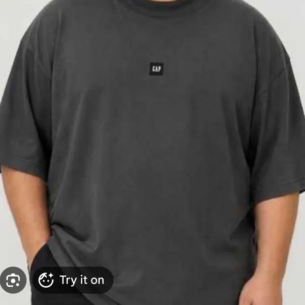 Yeezy x Gap grey canvas oversized tee  - Image 3