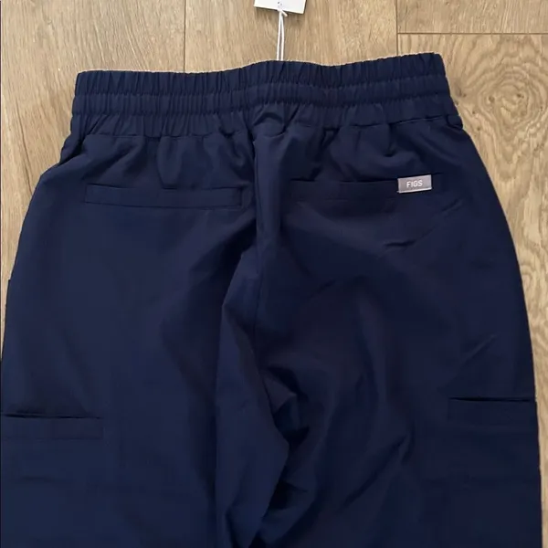 Figs Womens Saumer High Waisted Fionlite Jogger Scrub Pants, Navy, Size XS, NWT - Image 5