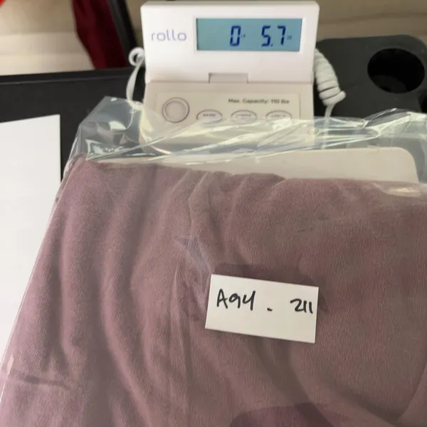 Madewell T-Shirt Womens M Purple Crew Neck Short Sleeve Tagless Jersey Top - Image 9