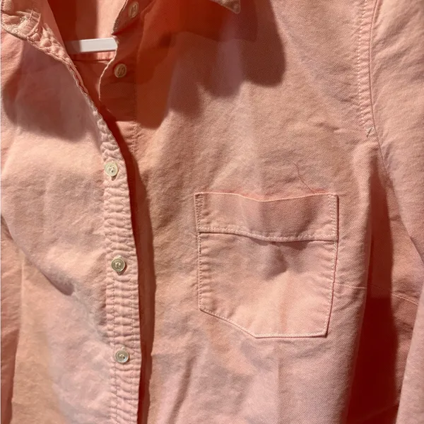 J. Crew Pink Button-Down Shirt - Image 3