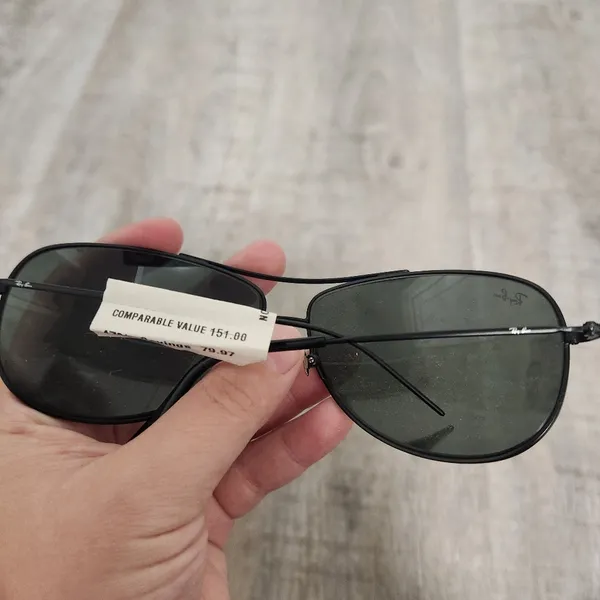 NWT Ray Ban by Luxotica Black Sunglasses - Image 3
