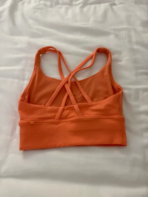 Lululemon Energy Longline Bra Ribbed *Luxtreme - Image 3