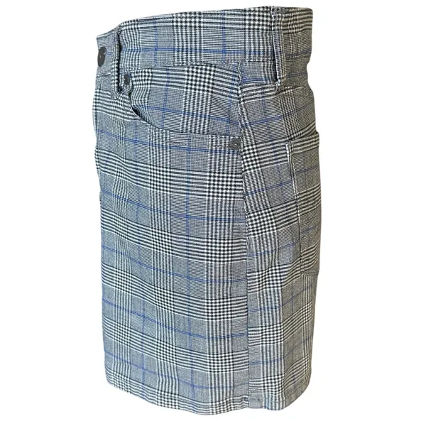 American Eagle Super Stretch High Rise‎ Mini Skirt Plaid Academia Quiet Luxury - Image 4