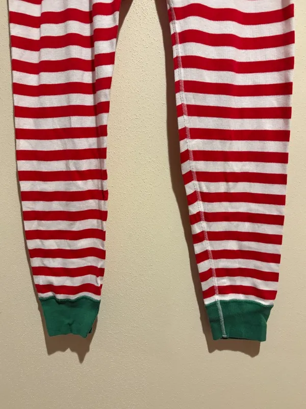 Hanna Andersson Women's Striped Christmas Holiday Long Sleeve & Pants Pajama Set - Image 6