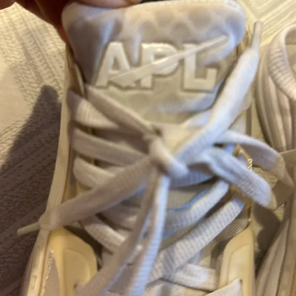 APL Women’s White on White Mesh Sneakers - Image 3