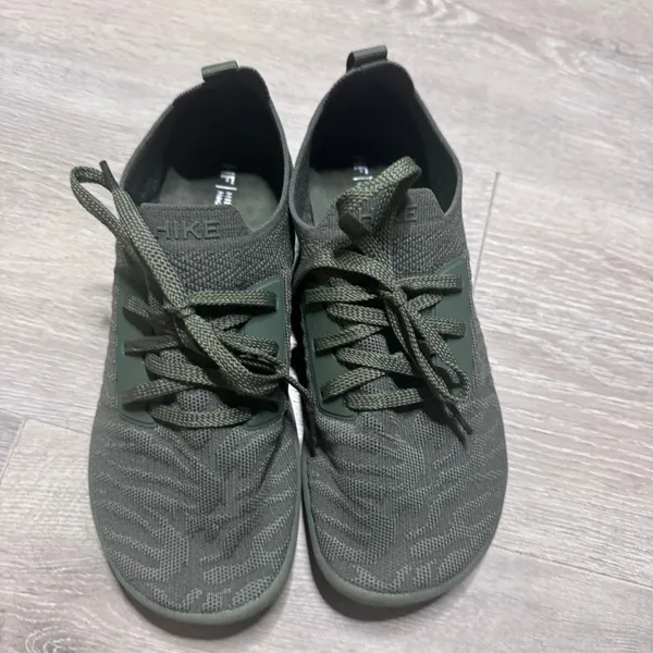 Hike Footwear Women 7.5 Barefoot Sneakers Olive Green Minimalist Comforto Max - Image 3