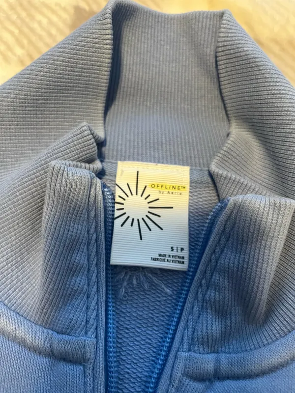 Aerie Cropped Quarter-Zip - Image 4