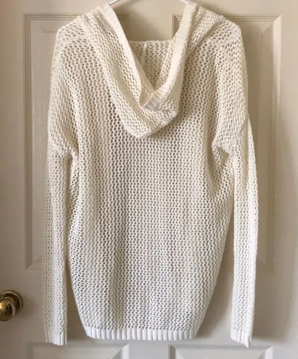 Delia's Cream knit cardigan - Image 2