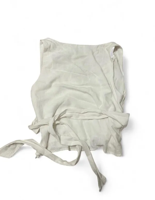 Princess Polly White Back Tie Top - Image 3
