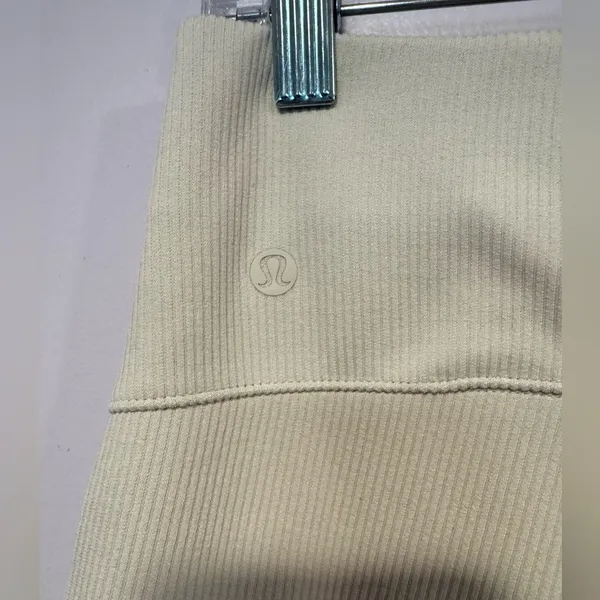 Lululemon white ivory softstreme‎ straight pants - Image 5