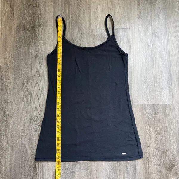 Abercrombie & Fitch Long Tank Navy XS Stretchy Retro - Image 8