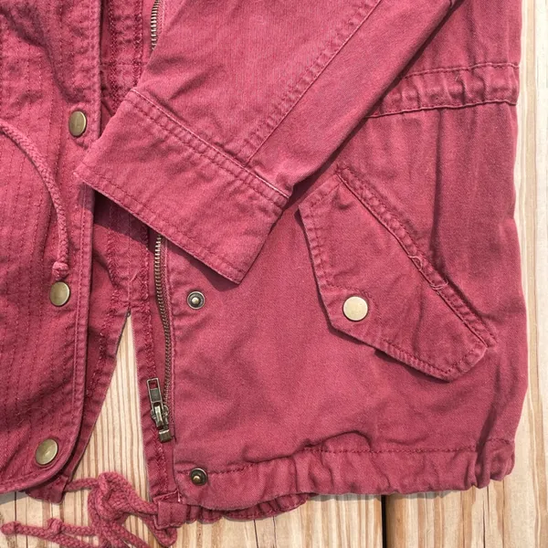 LA Hearts maroon jacket - Image 6