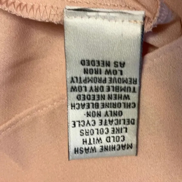 Counterparts Blush Pink V-Neck Blouse - Image 8